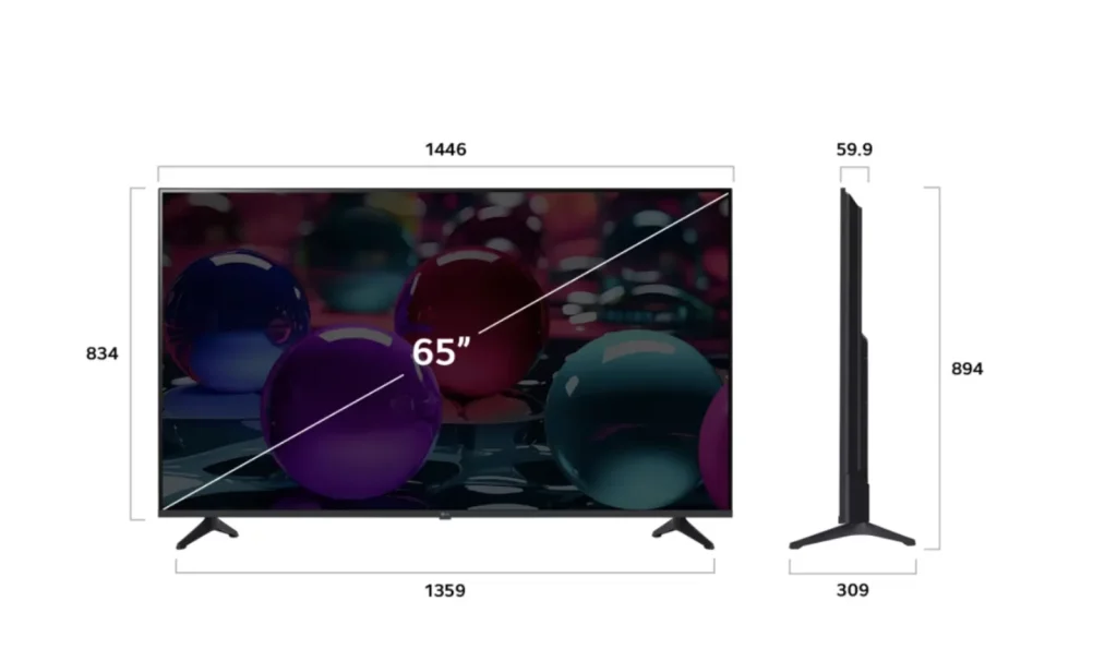 TV veľká (65″)